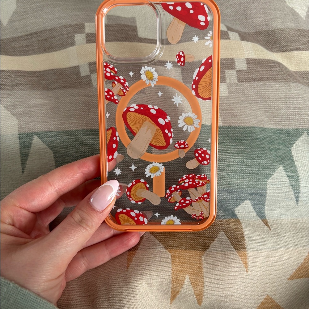 OtterBox Orange Mushroom Design Phone Case